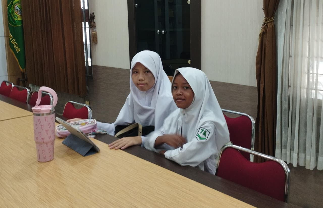 Dua Murid MTsN 9 Bantul Ikuti Pendampingan OPSI Tahap 2 di Dikpora Bantul